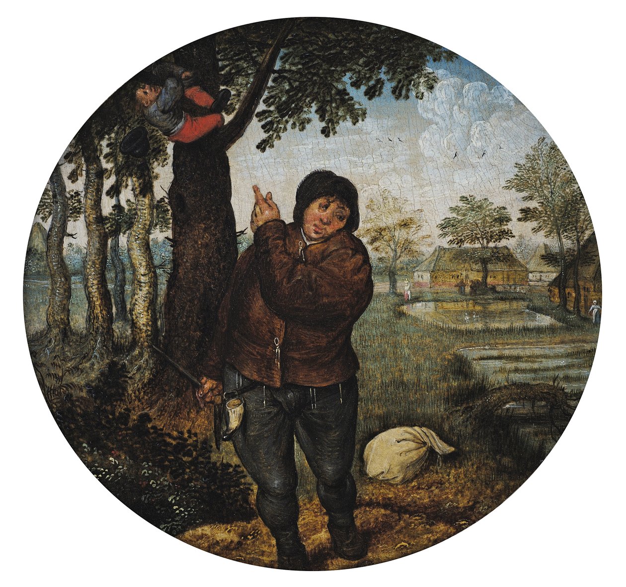 A madárfészek kirablása alkotó: Pieter Brueghel the Younger