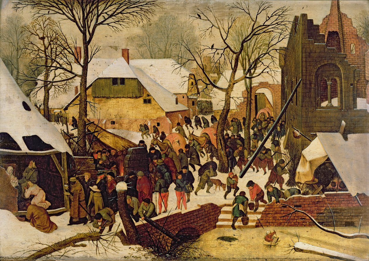 A mágusok imádása alkotó: Pieter Brueghel the Younger