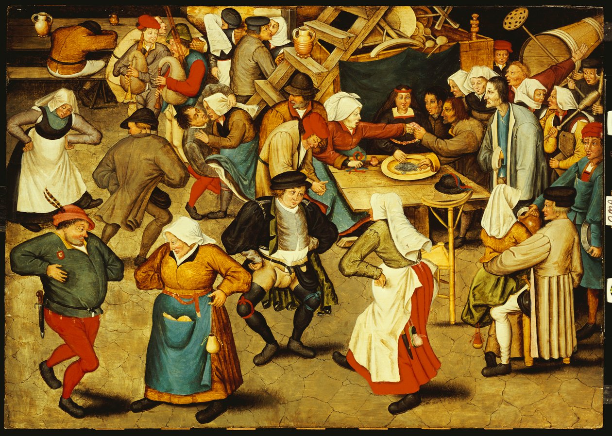 A benti esküvői tánc alkotó: Pieter Brueghel the Younger