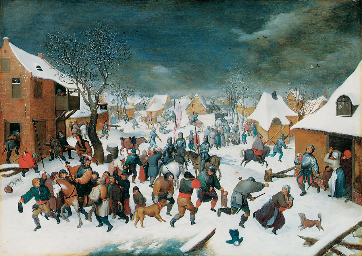 Az ártatlanok mészárlása, 1605 alkotó: Pieter Brueghel the Younger