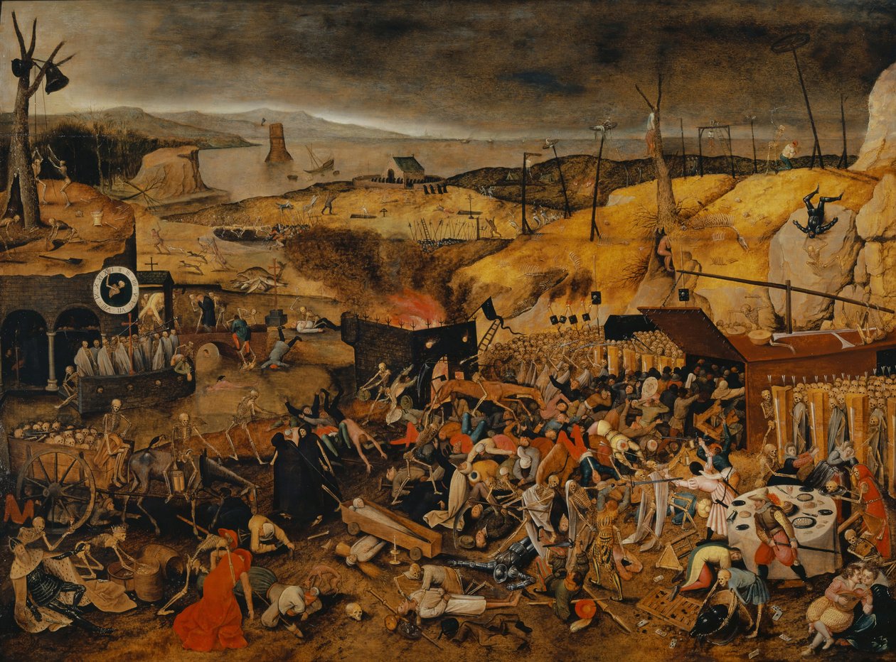 A halál diadala, 1608 körül alkotó: Pieter Brueghel the Younger