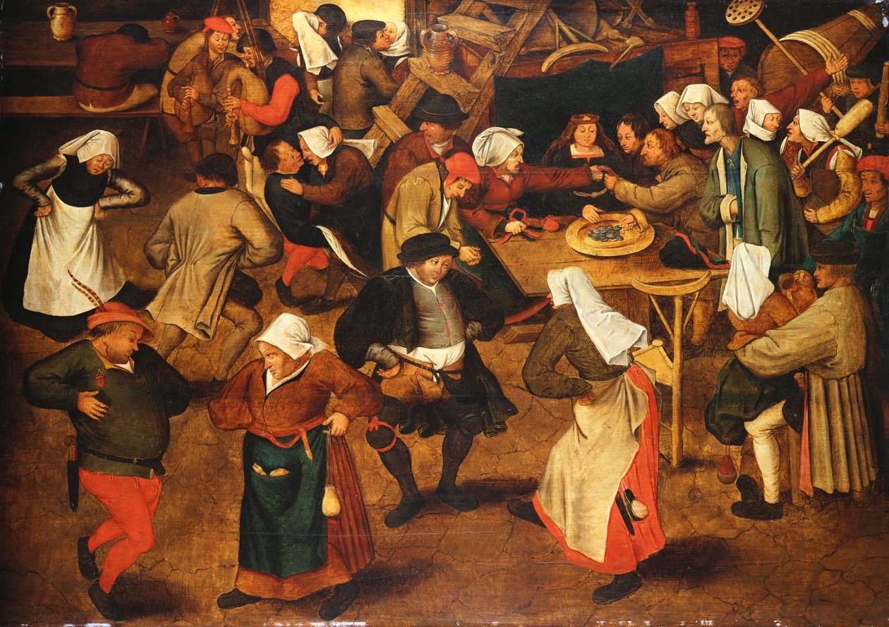 Az esküvői tánc alkotó: Pieter Brueghel the Younger