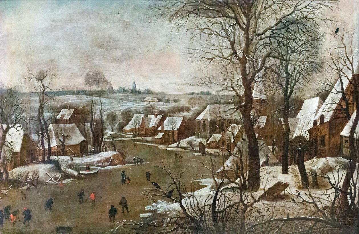 Téli táj alkotó: Pieter the Younger Brueghel