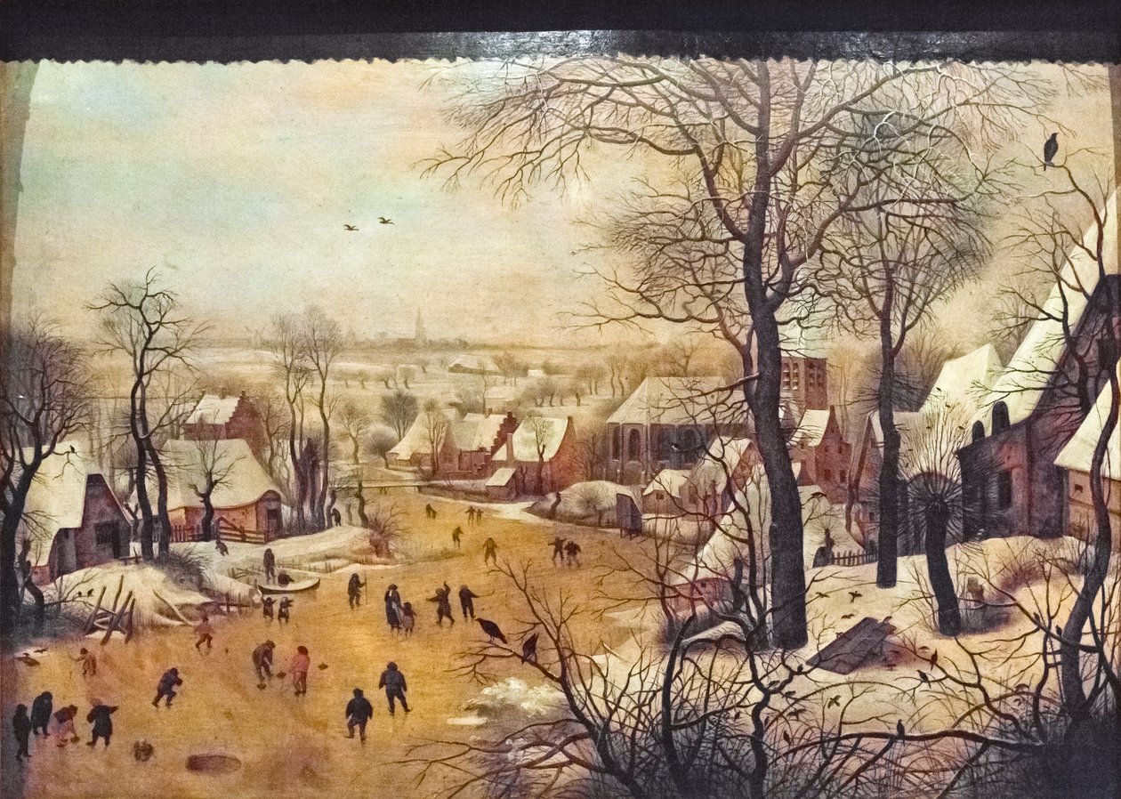 Téli táj korcsolyázókkal alkotó: Pieter the Younger Brueghel