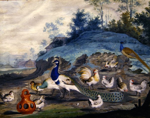 Egzotikus madarak a festői tájban (2) alkotó: Pieter the Younger Holsteyn