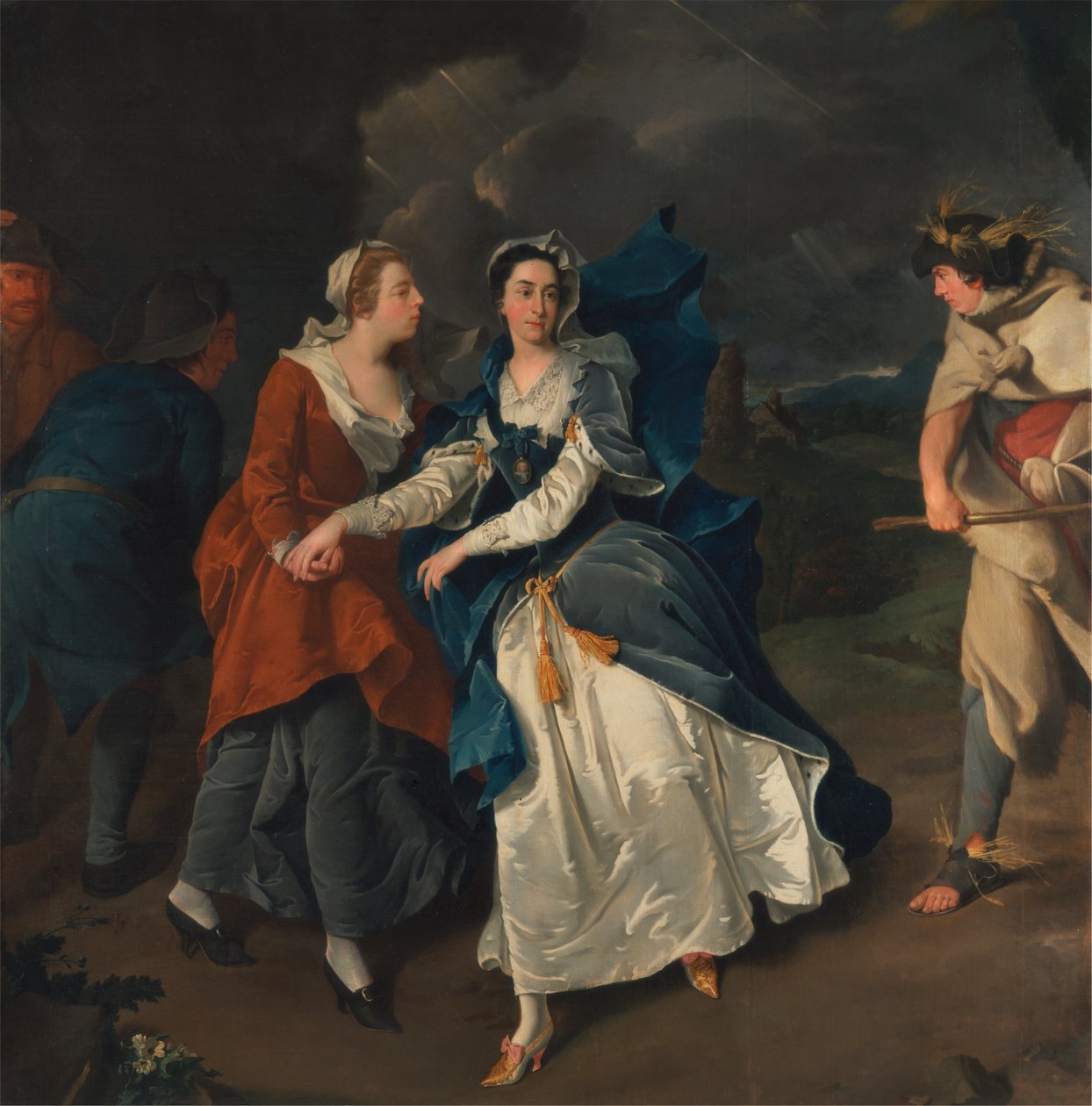 Mrs. Cibber Cordelia szerepében alkotó: Pieter van Bleeck