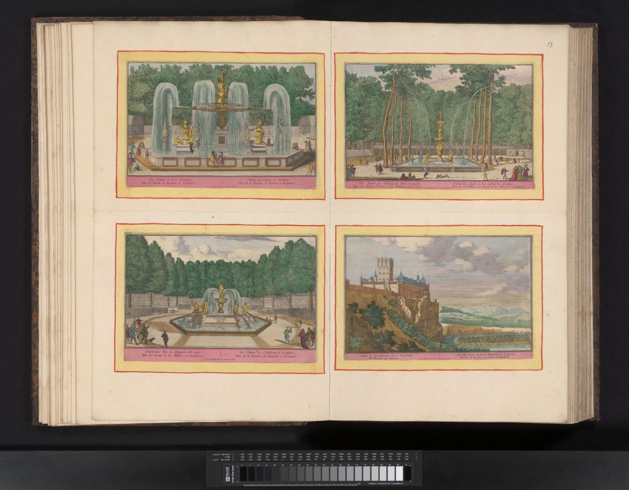 Kaart van het beleg van Barcelona, ​​1706 Barcelona város és Chateau de Mont Juy terve a francia hadsereg megközelítéseivel (...) (cím a tárgyon) alkotó: Pieter van Call (II)