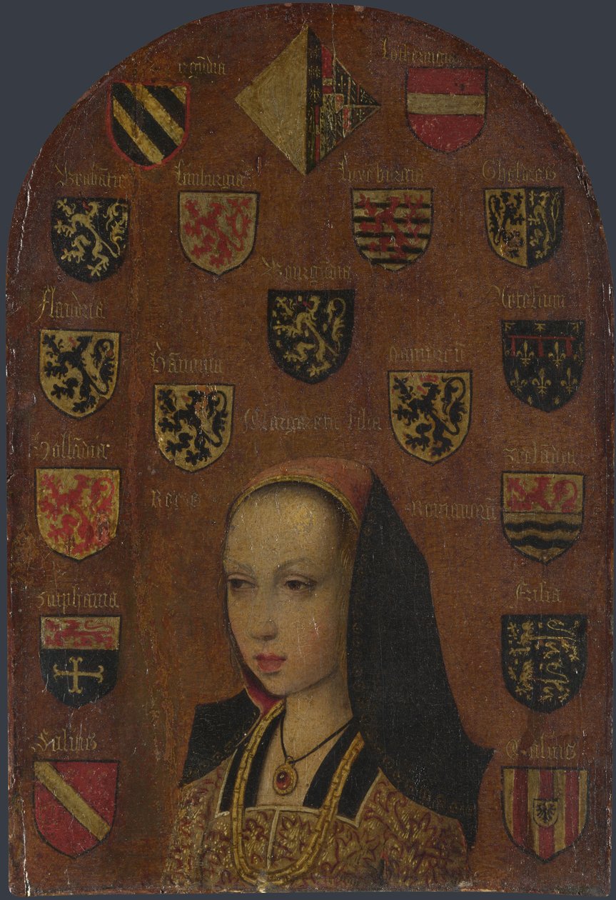 Ausztriai Margit 1480-1530, c. 1495 alkotó: Pieter van Coninxloo