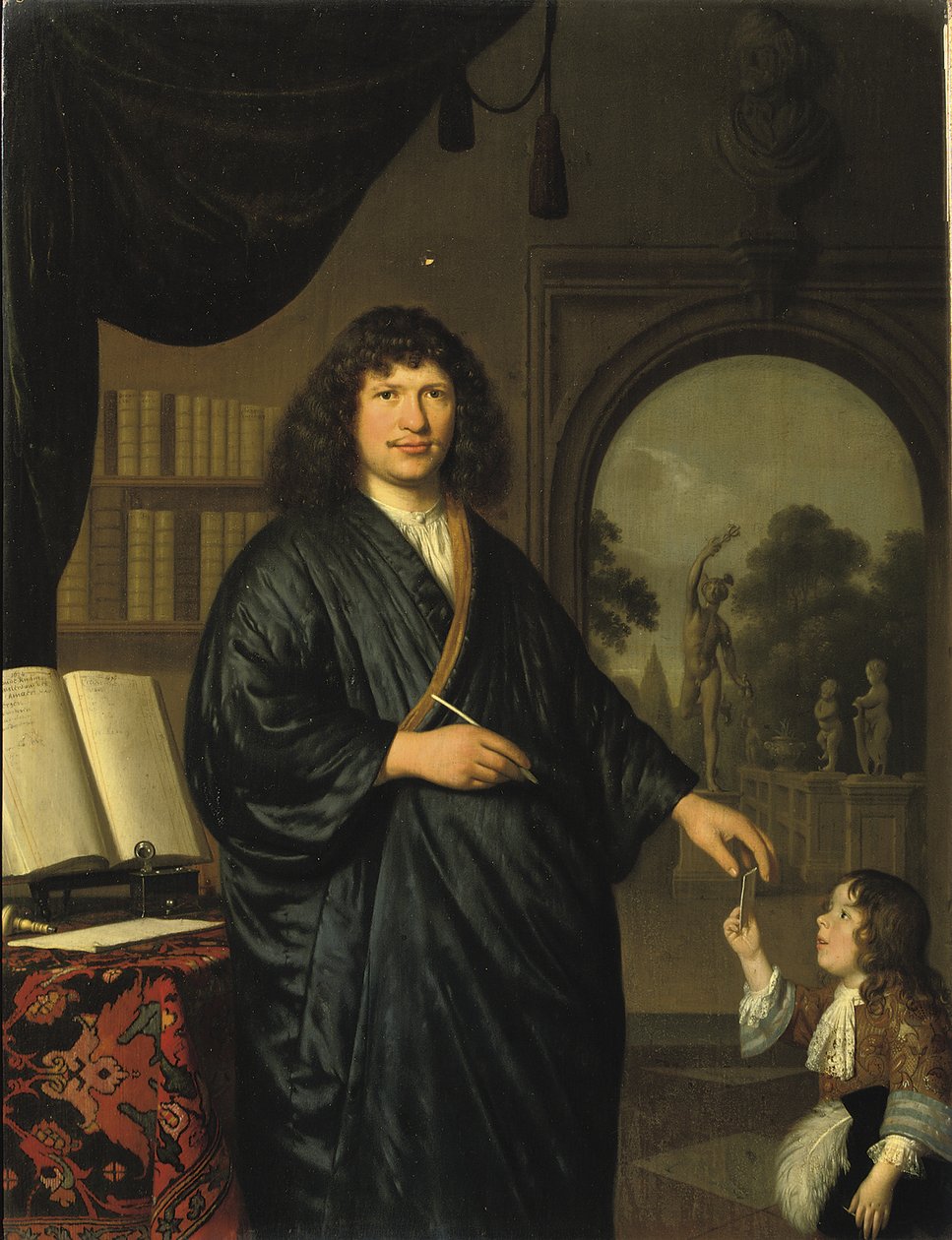 Egy úriember portréja alkotó: Pieter van Slingelandt