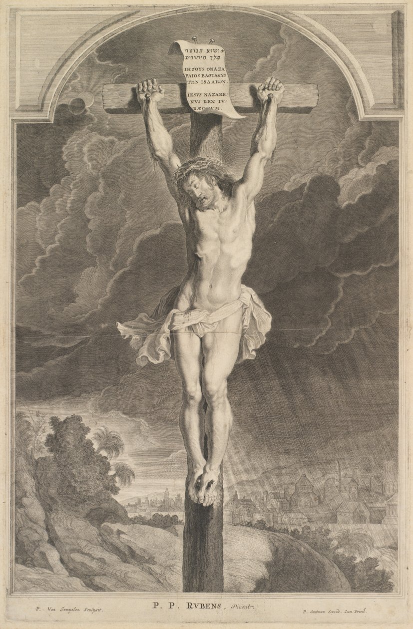 Krisztus a kereszten alkotó: Pieter van Sompel