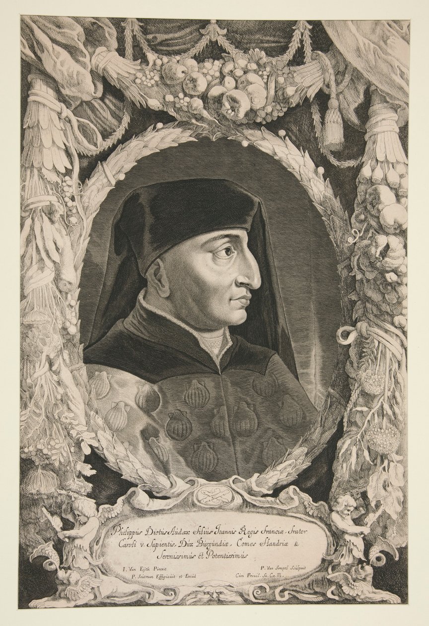Philippe-le-Hardi, Burgundia hercege alkotó: Pieter van Sompel
