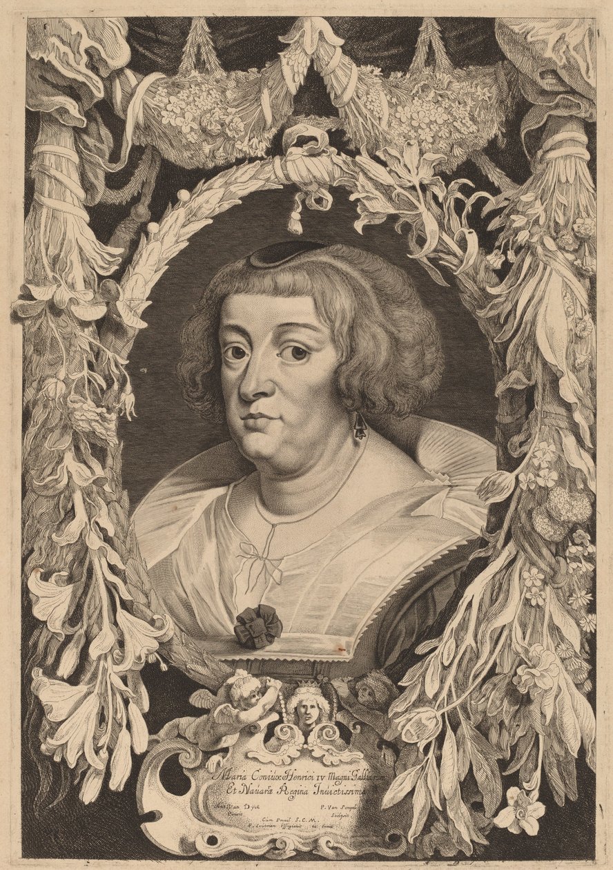 Marie de Medici alkotó: Pieter van Sompel and Pieter Claesz Soutman after Sir Anthony