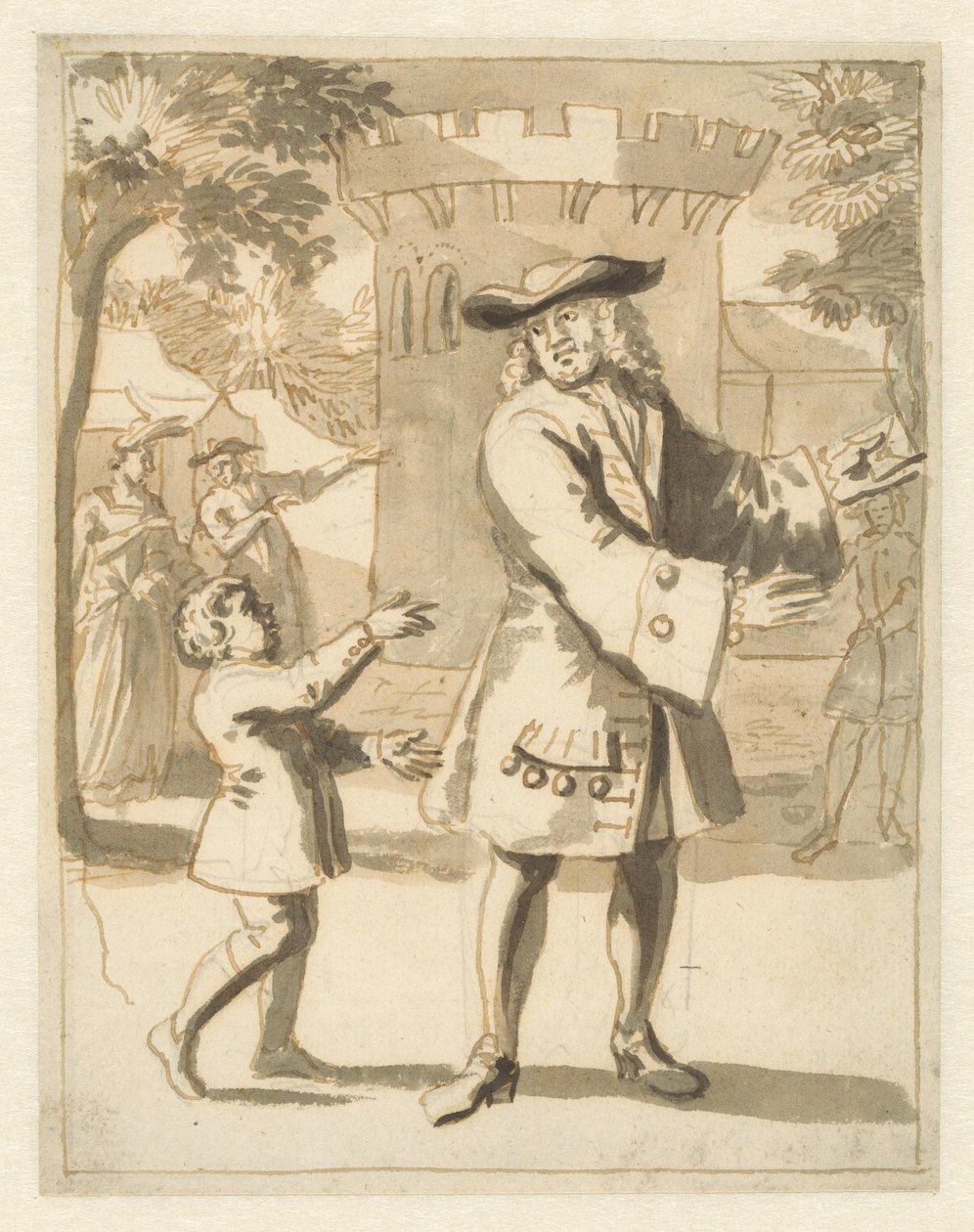 A levélrendező alkotó: Pieter van den Berge