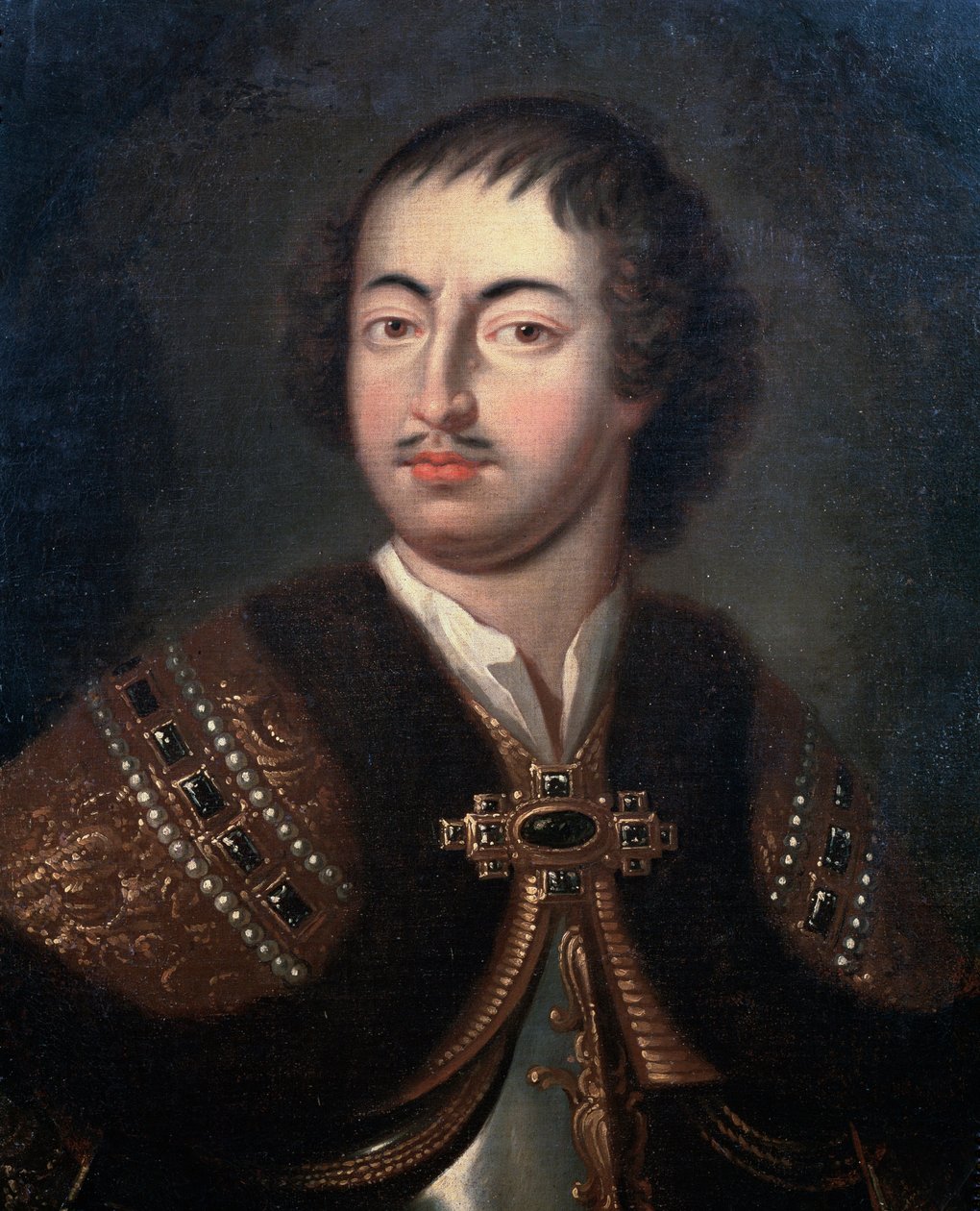 Nagy Péter orosz császár portréja (festmény alkotó: Pieter van der (after) Werff