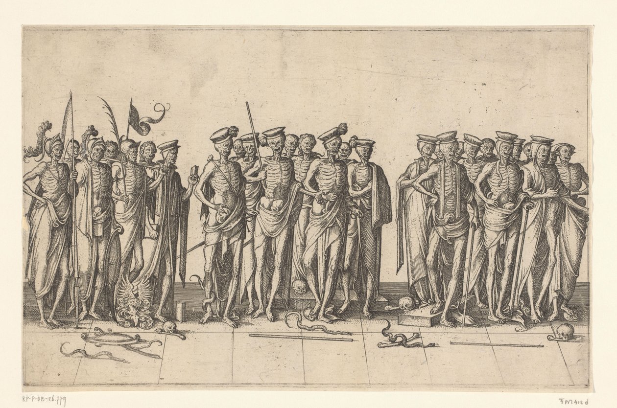 Halottak körmenete alkotó: Pieter van der Borcht (I)