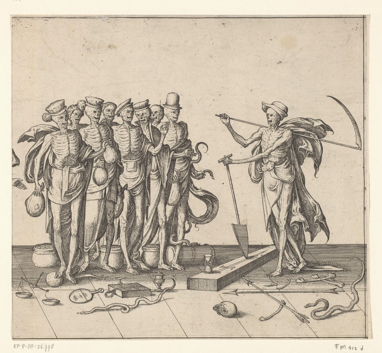Halottak körmenete alkotó: Pieter van der Borcht (I)