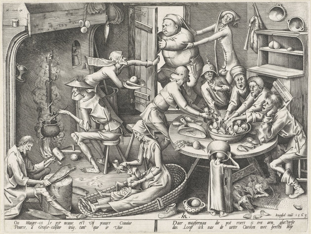 sovány konyha Lean konyha és a zsíros konyha (sorozat címe) alkotó: Pieter van der Heyden