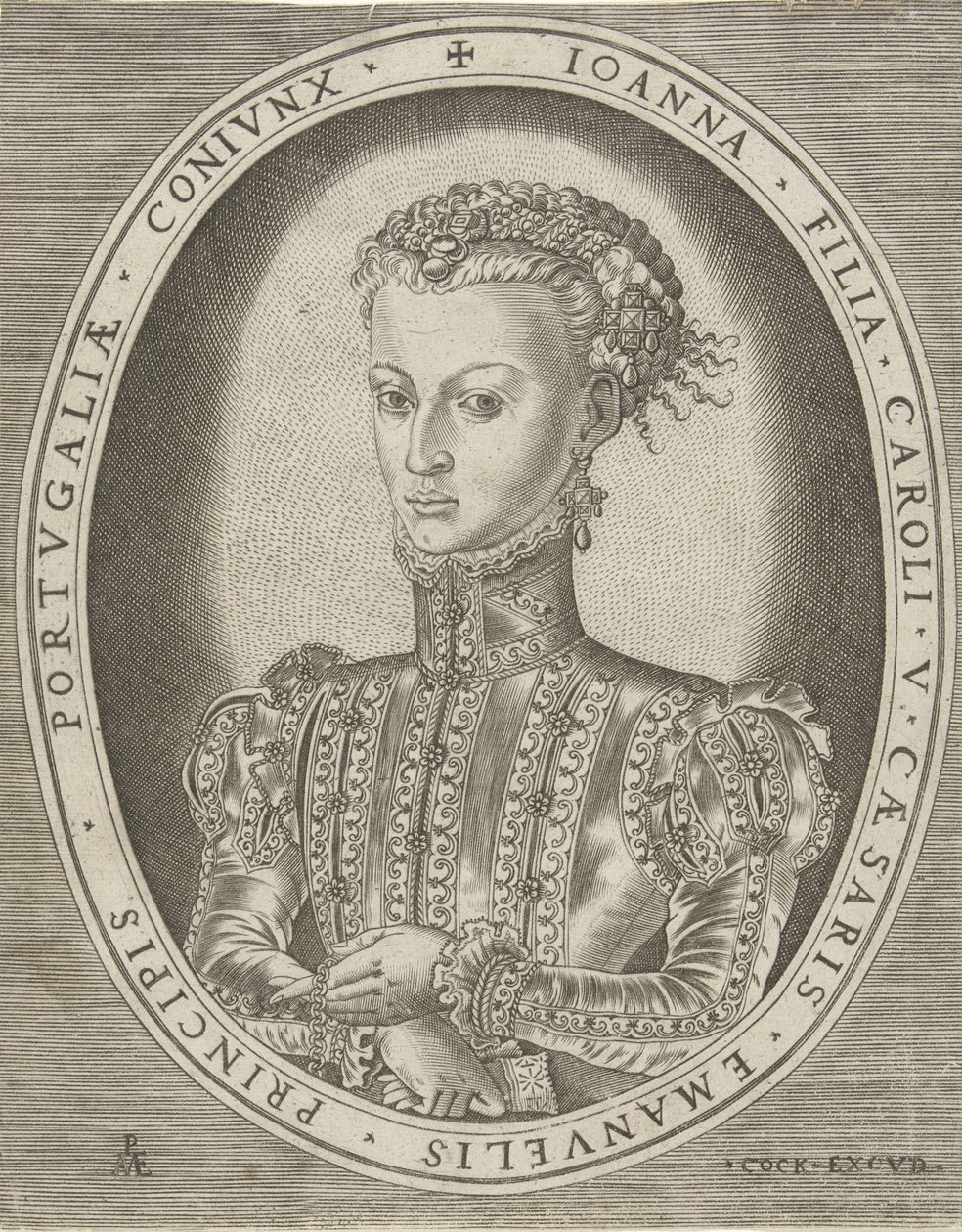 Habsburg Johanna portréja Uralkodók portréi (sorozat címe) alkotó: Pieter van der Heyden