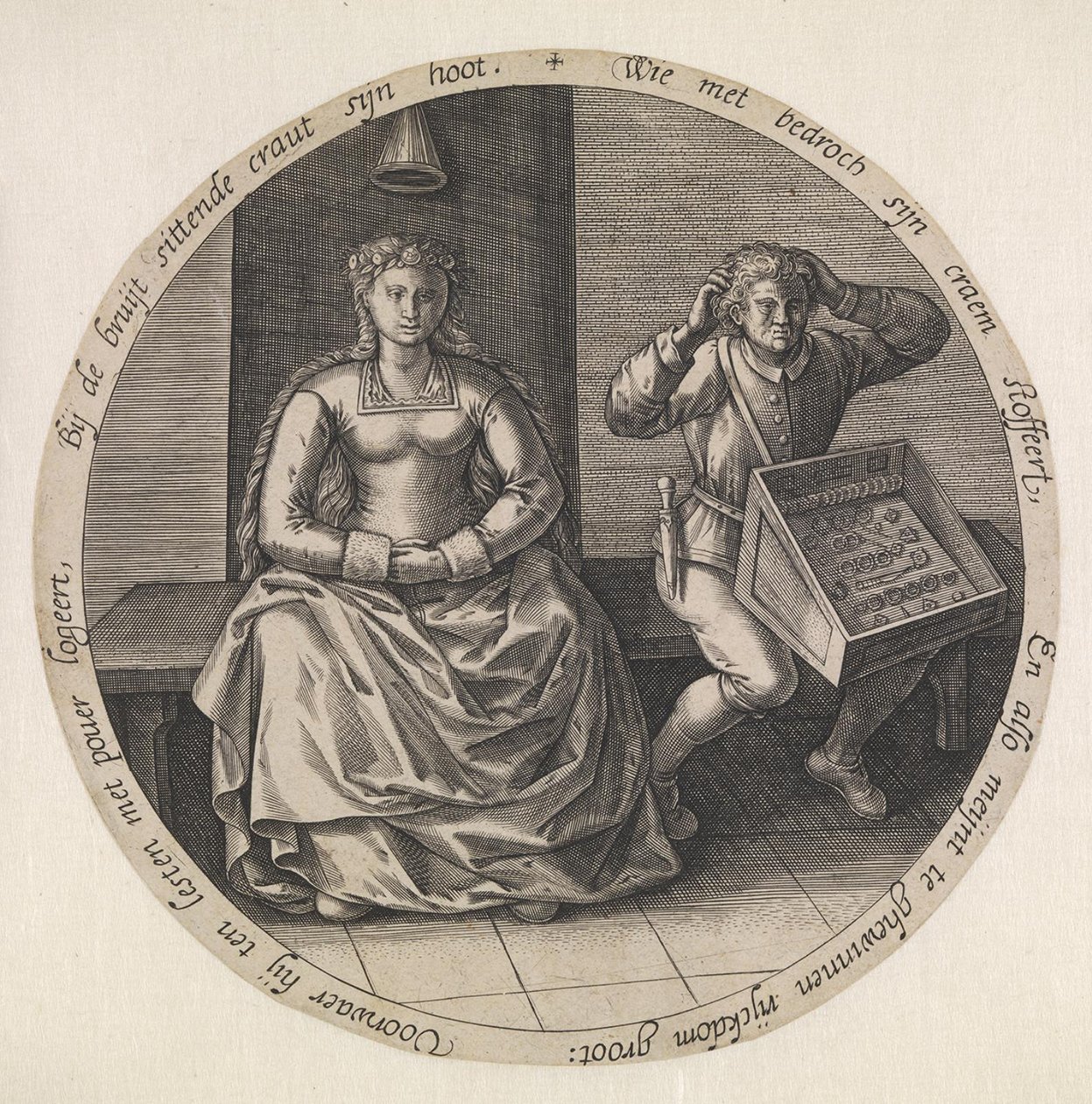 A gondtalan házaló alkotó: Pieter van der Heyden