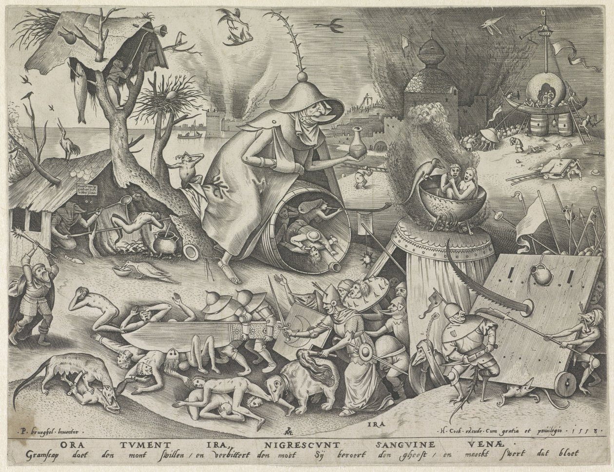 harag Ira (cím a tárgyon) A hét halálos bűn (sorozat címe) alkotó: Pieter van der Heyden