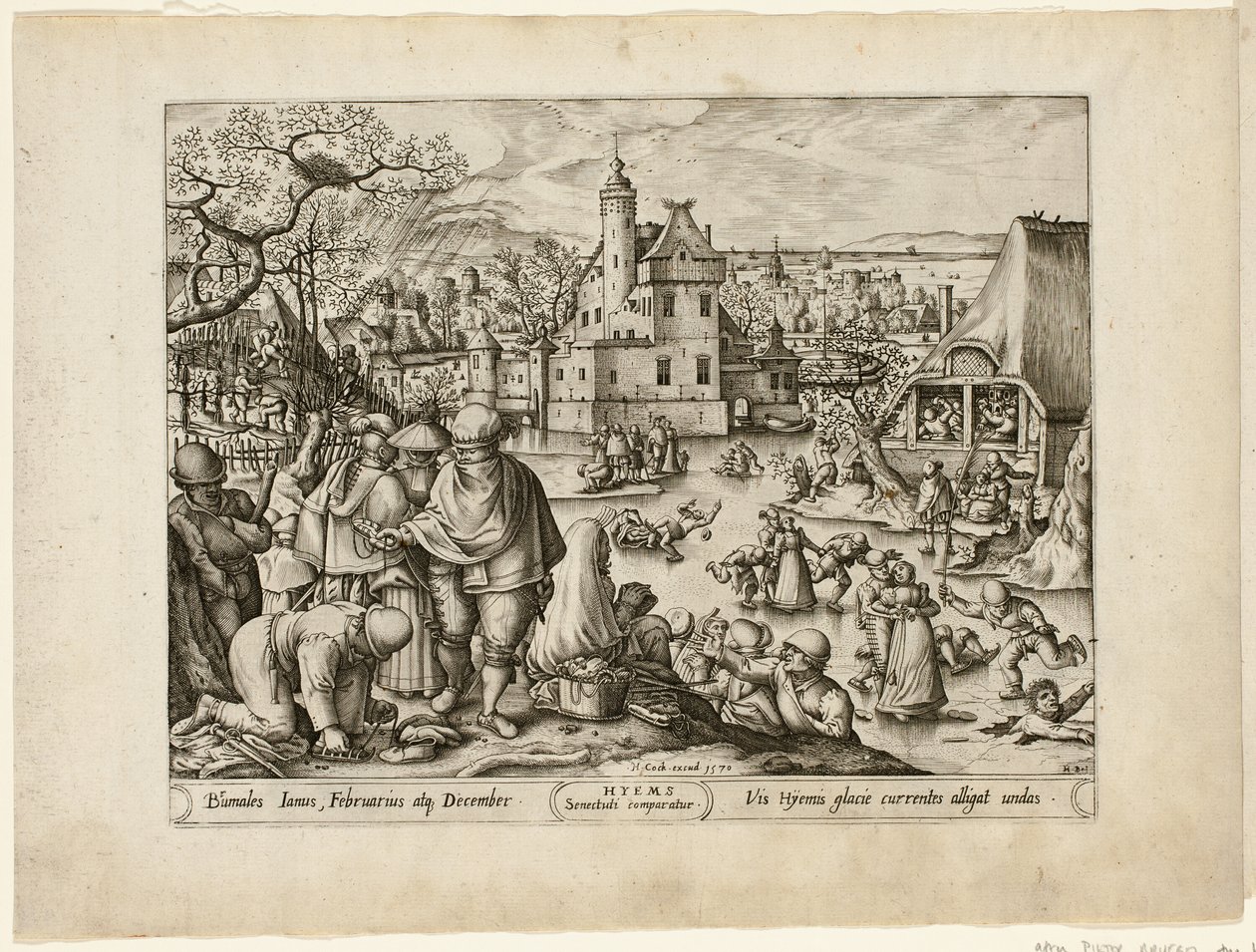 Tél, a Négy évszakból alkotó: Pieter van der Heyden