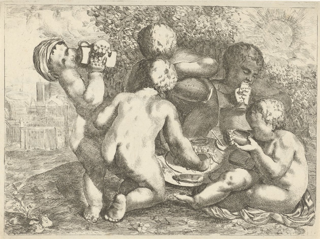 Bacchanal öt puttival alkotó: Pieter van der Plas (II)