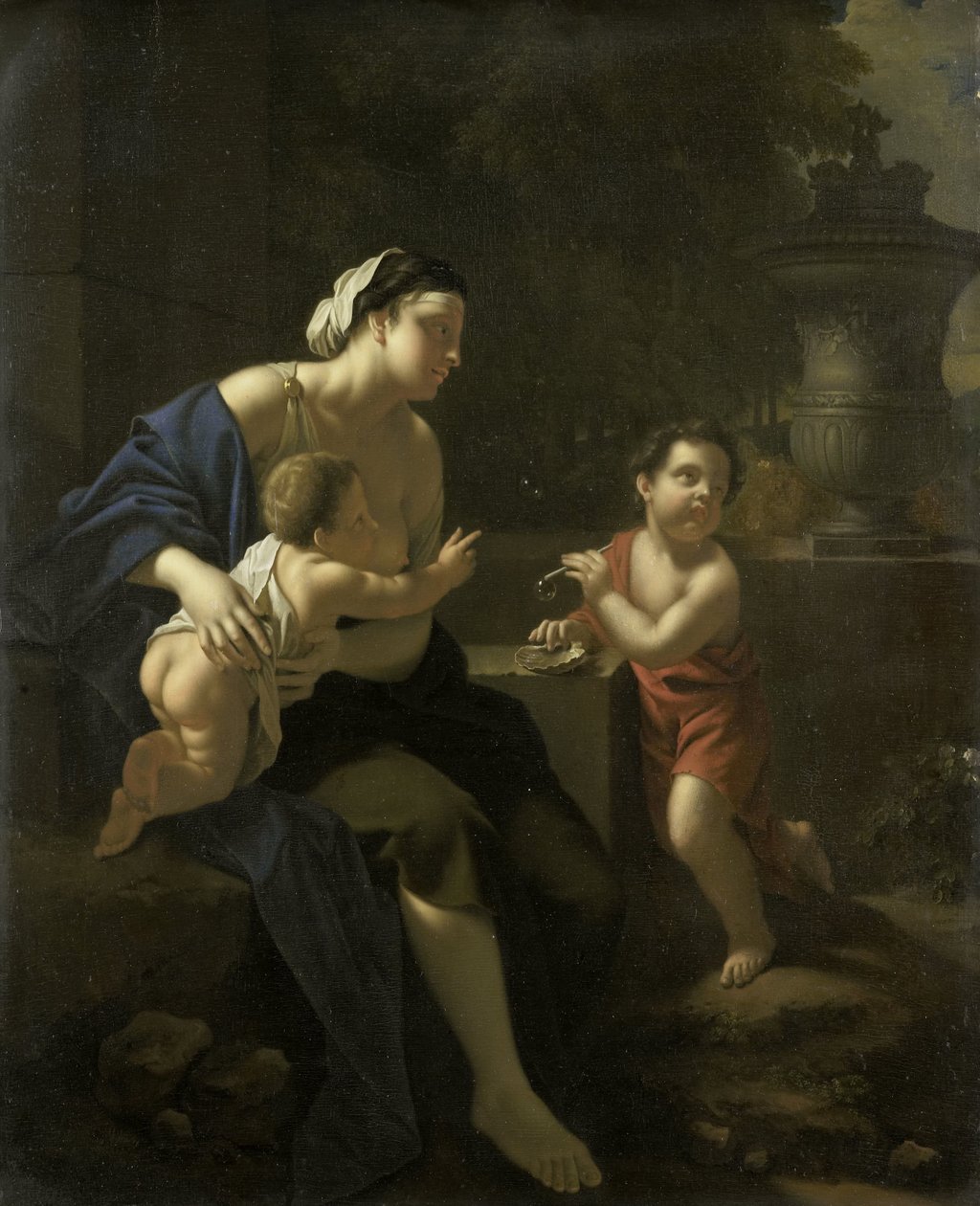 Buborékfújás alkotó: Pieter van der Werff (attributed to)