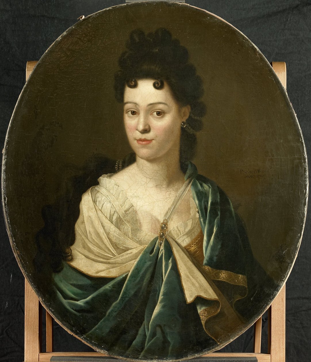 Mrs. portréja Mellkasi csata hy alkotó: Pieter van der Werff