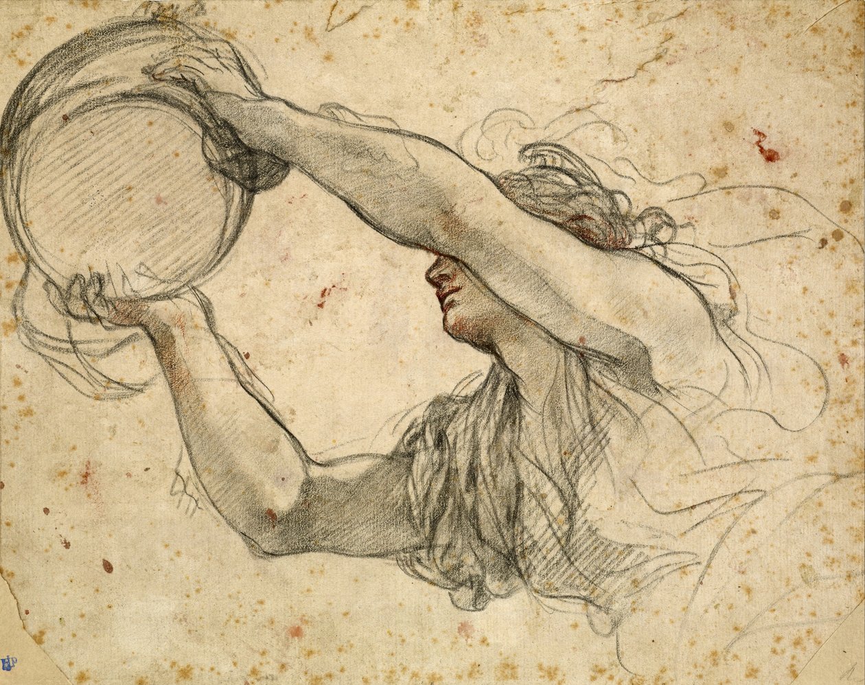 Nő tartja a pápai tiarát alkotó: Pietro da Cortona