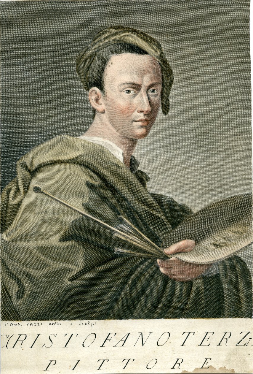 vésett portré alkotó: Pietro Antonio Pazzi