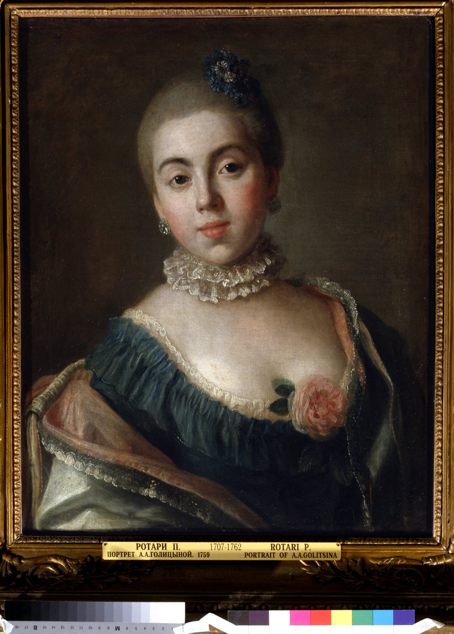 Jekaterina Golitsina hercegnő portréja, 1759 alkotó: Pietro Antonio Rotari