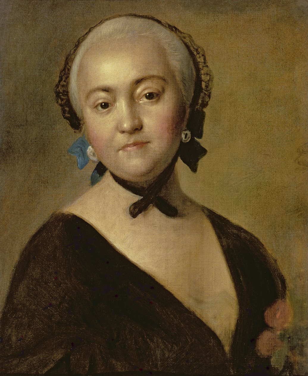 Erzsébet Petrovna császárné (1709-62) portréja 1760 alkotó: Pietro Antonio Rotari