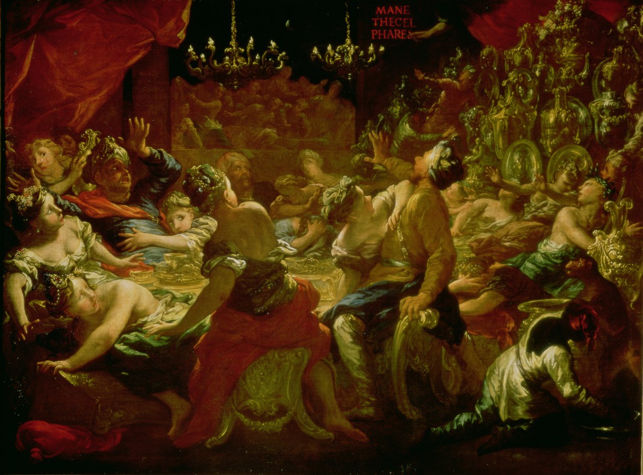 Belsazár ünnepe alkotó: Pietro Danini