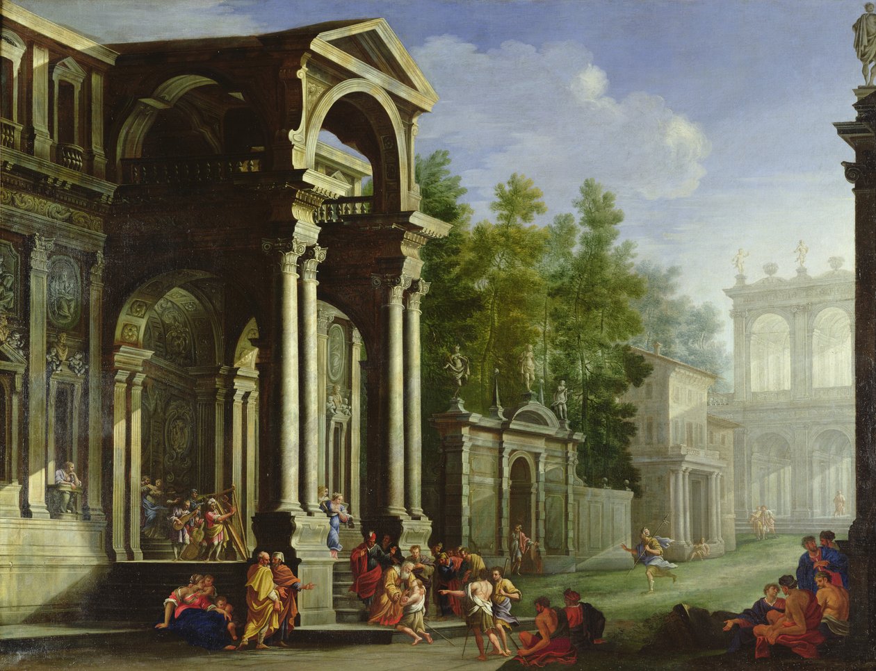A tékozló fiú visszatérése alkotó: Pietro Francesco Garoli