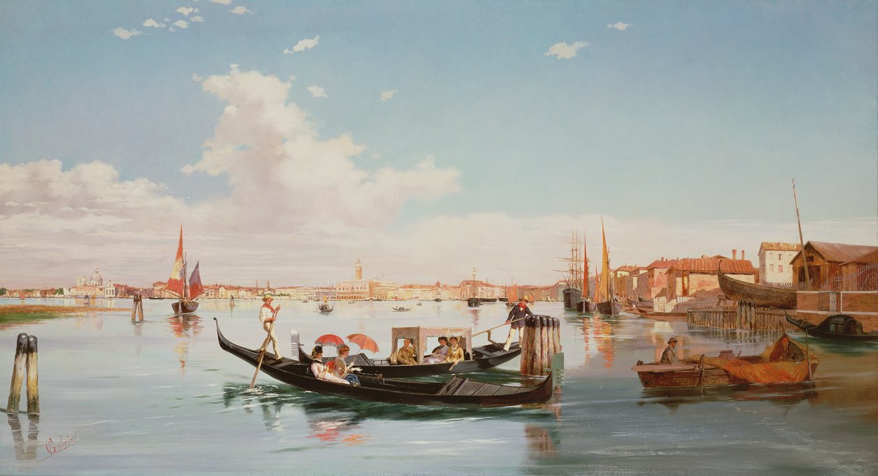 Lagúna, Velence alkotó: Pietro Gabrini