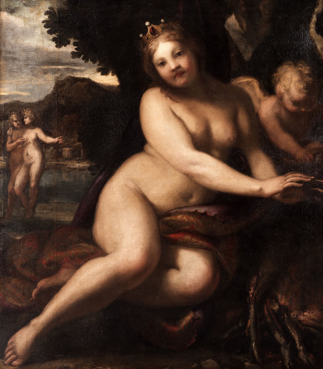 Ceres és Bacchus nélkül a Vénusz hideg alkotó: Pietro Liberi