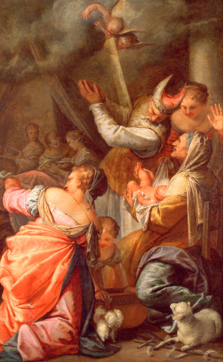 Keresztelő Szent János születése alkotó: Pietro Liberi