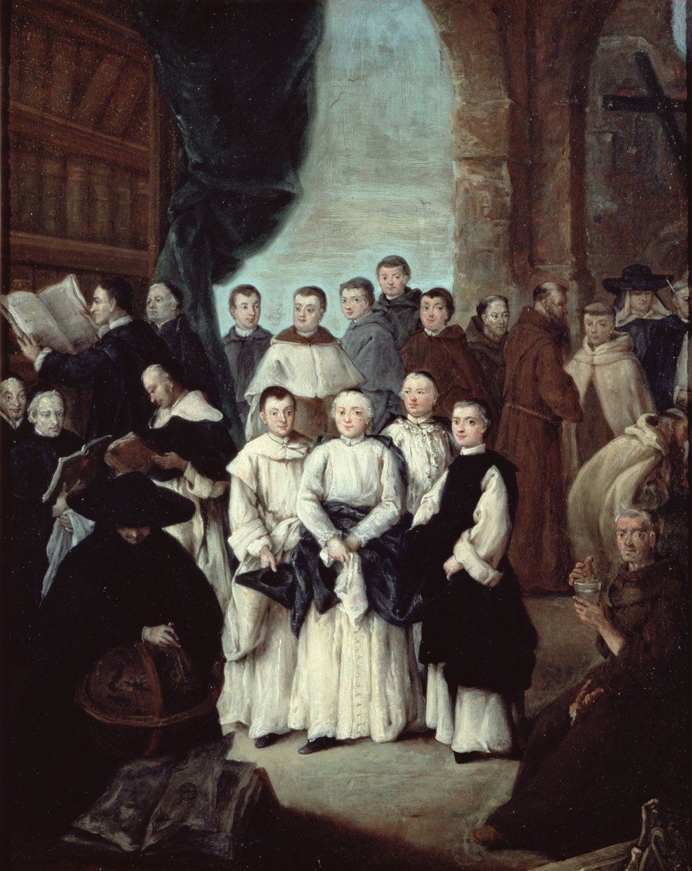 Barátok Velencében alkotó: Pietro Longhi
