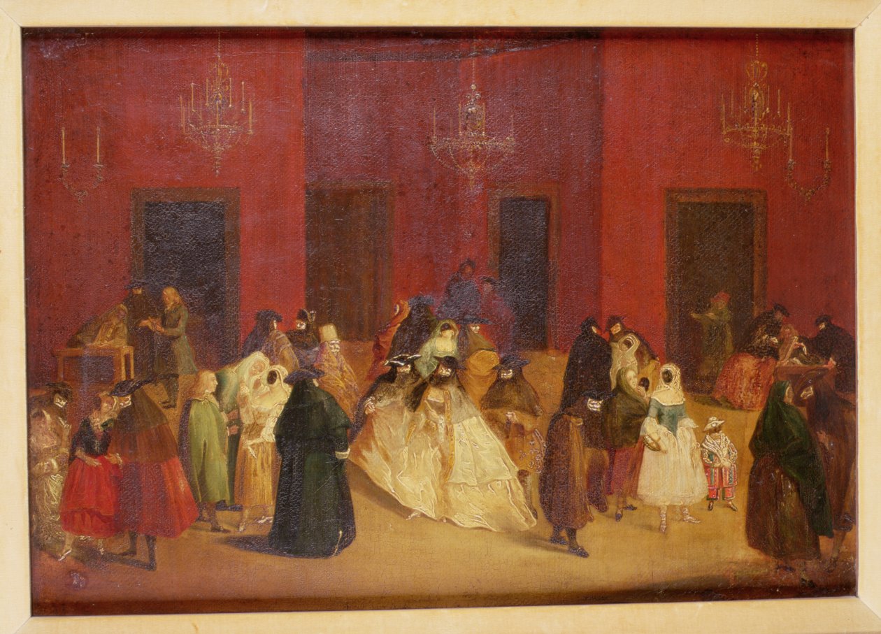 Ca Giustiniani Ridotto, Velence alkotó: Pietro Longhi