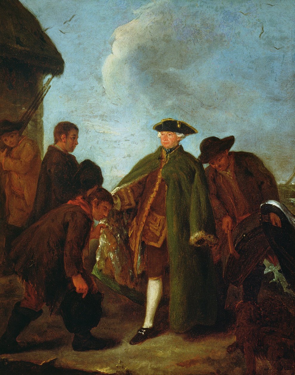 A nemesember érkezése alkotó: Pietro Longhi