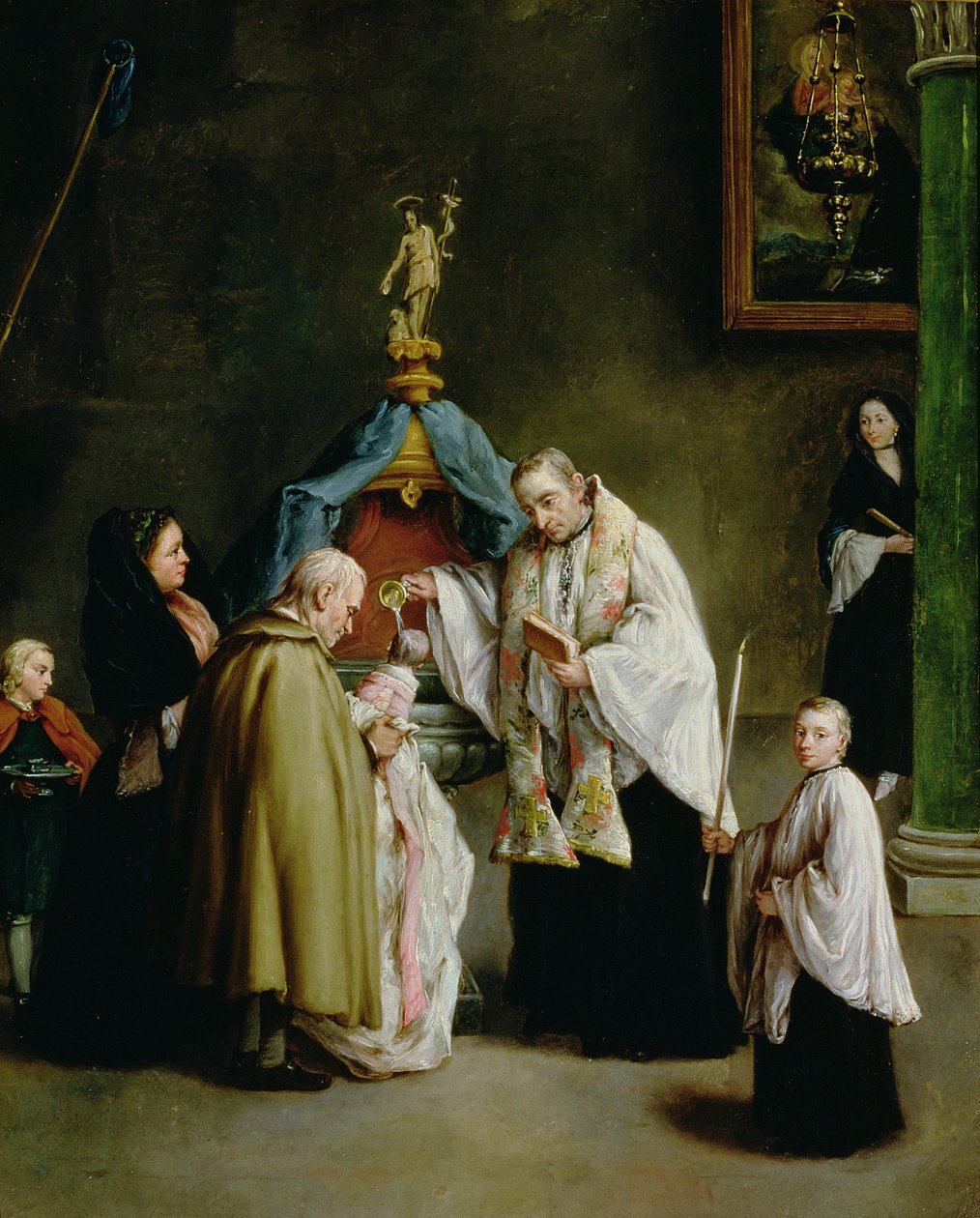 A keresztség alkotó: Pietro Longhi