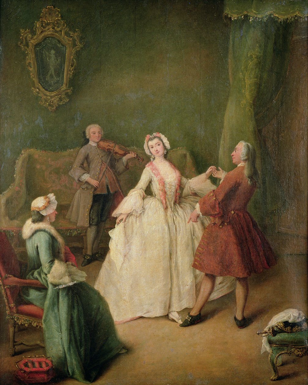 A Tánclecke alkotó: Pietro Longhi