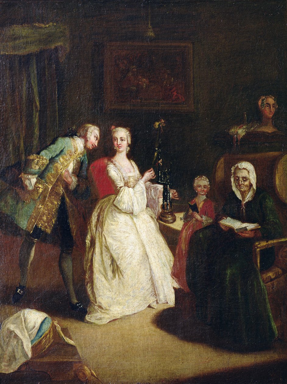 A szeretet nyilatkozata alkotó: Pietro Longhi