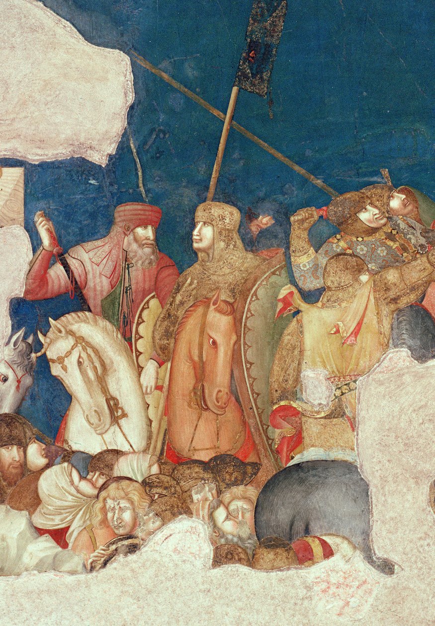 Kálvária (208458 részlet) alkotó: Pietro Lorenzetti