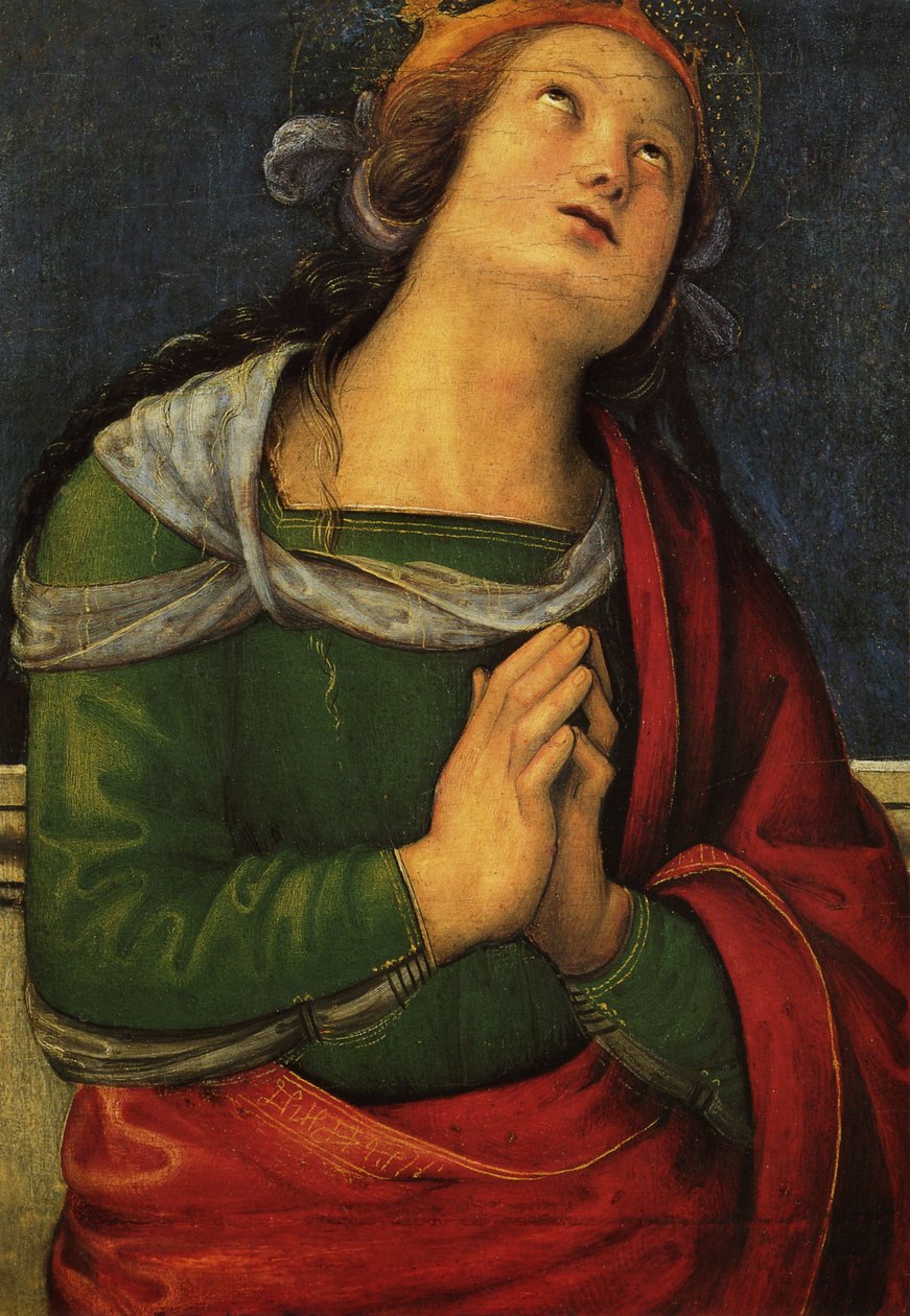 San Pietro (Santa Flavia) poliptikája alkotó: Pietro Perugino