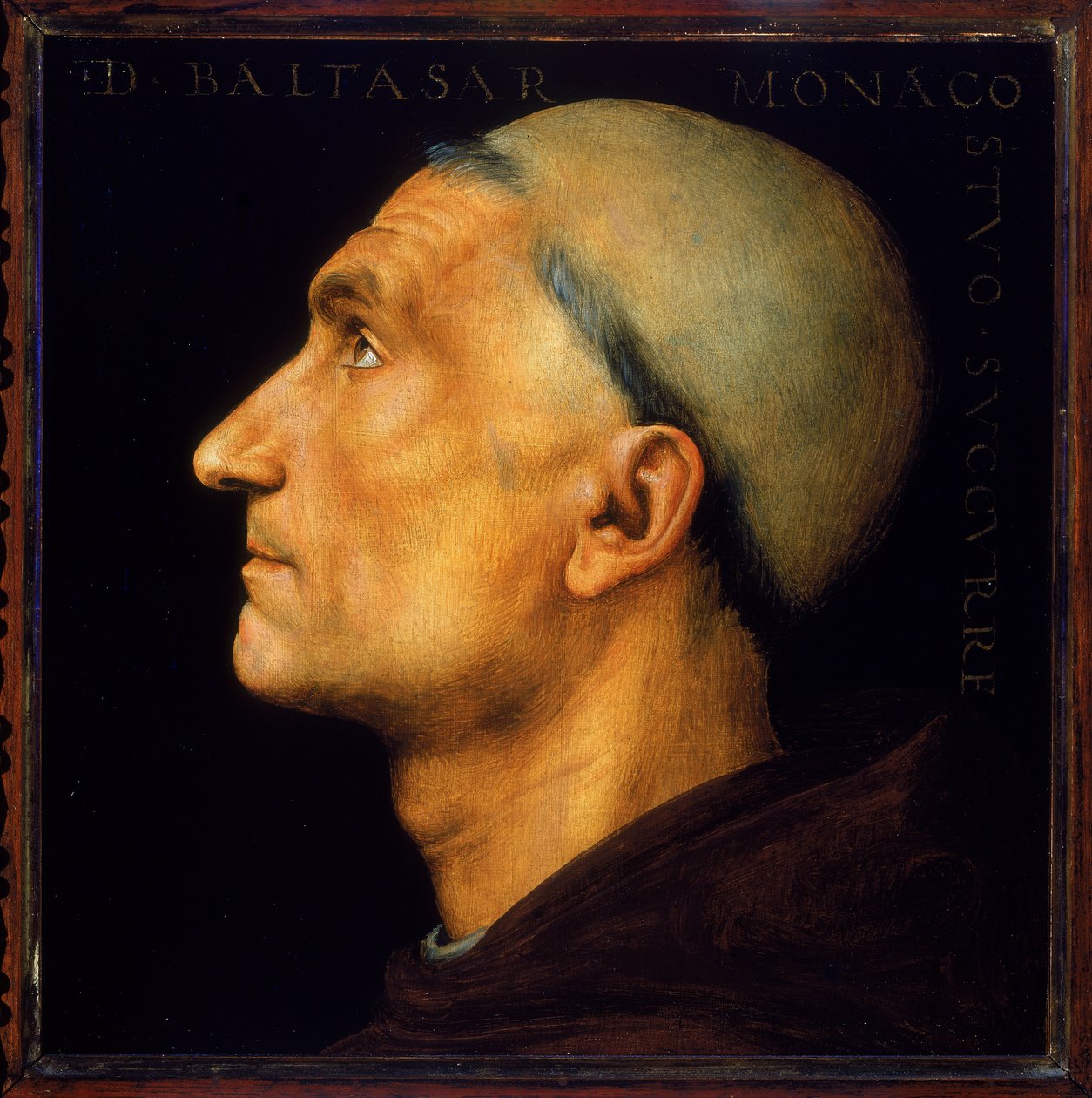 Baldassare, a Vallombrosano szerzetes portréja alkotó: Pietro Perugino