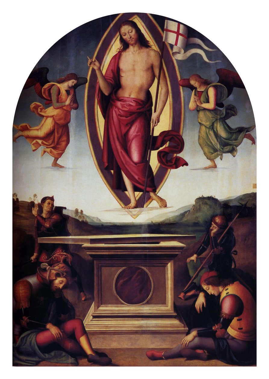 Feltámadás alkotó: Pietro Perugino