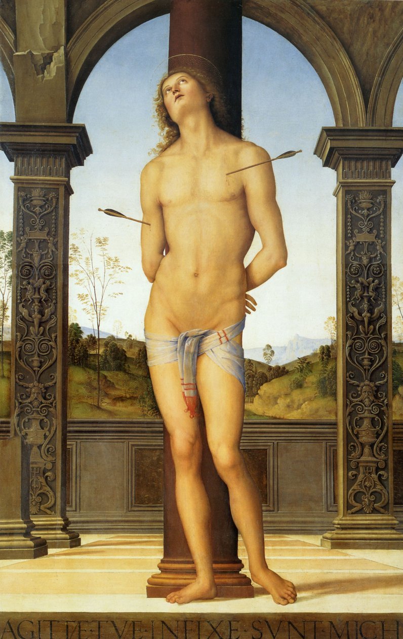 San Sebastian alkotó: Pietro Perugino
