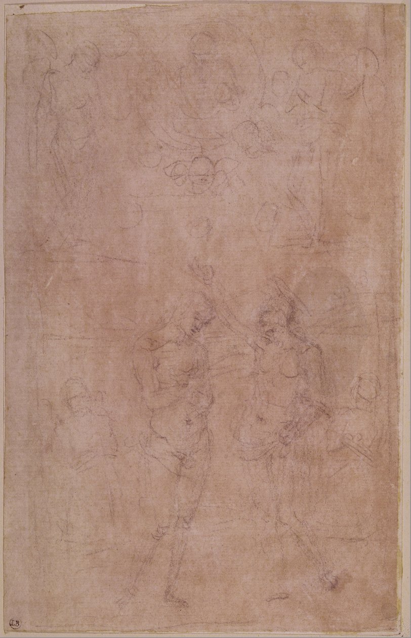 Krisztus keresztsége alkotó: Pietro Perugino
