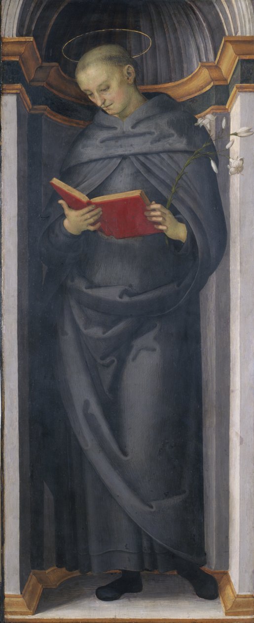 Boldog Fülöp Benitius, 1505-1506 körül (tempera nyárfán) alkotó: Pietro Perugino